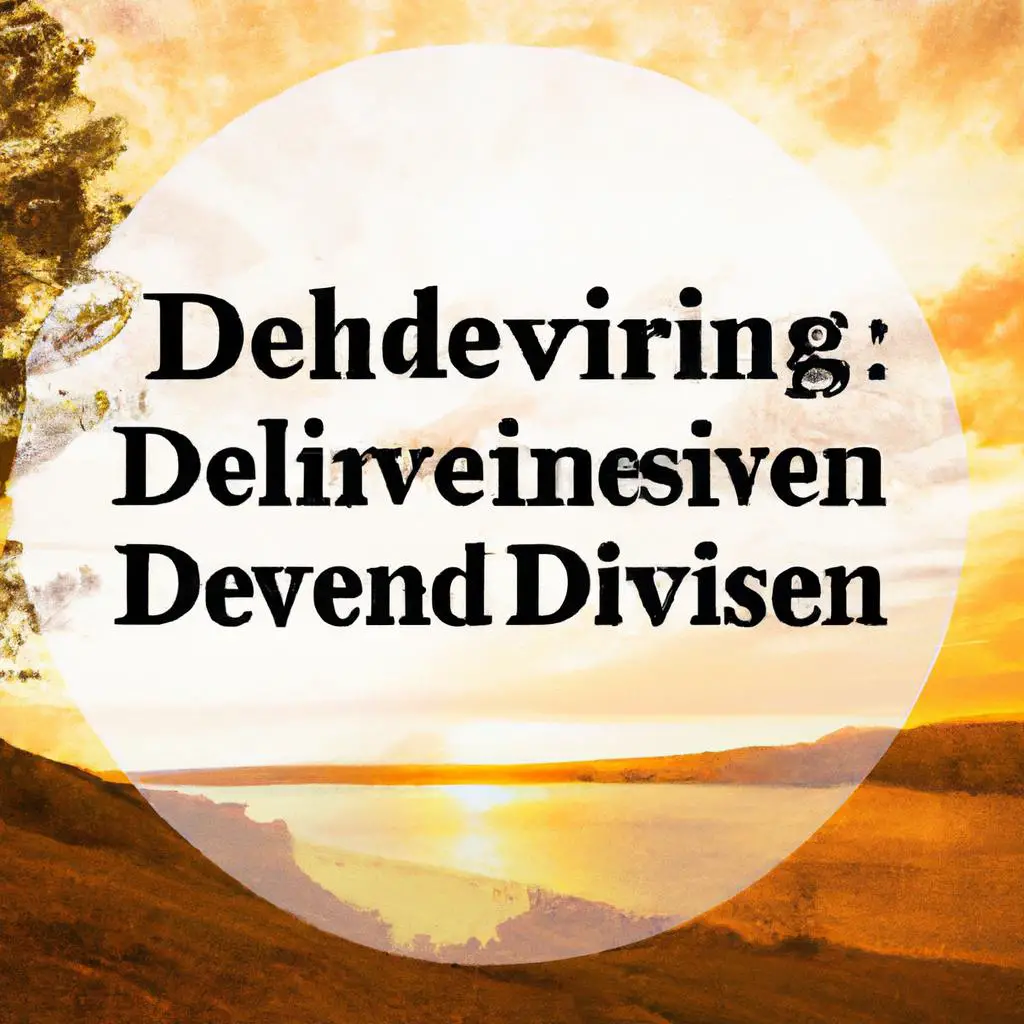 Biblical Insights: Understanding the True Meaning of Deliverance